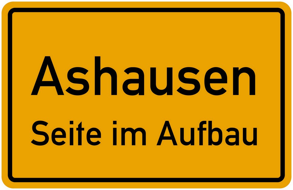 Ashausen  - im Aufbau